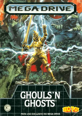 Ghouls'n Ghosts (USA, Europe) (Rev A) box cover front